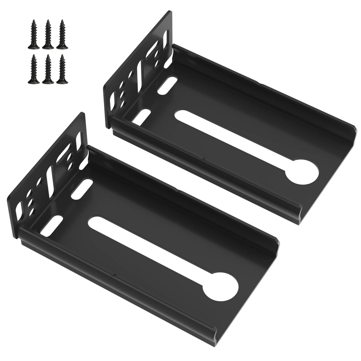 LONTAN 10 Pair Soft Close Drawer Slides 16 Inch Black Heavy Duty Dresser Drawer Glides Full Extension Ball Bearing Cabinet Rails 100LB Capacity