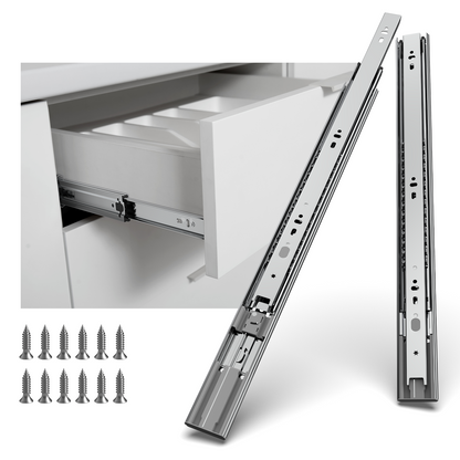 LONTAN Soft Close Drawer Slides 12/14/16/18/20/22/24 Inch Cabinet Draw LONTAN Soft Close Drawer Slides 12/14/16/18/20/22/24 Inch Cabinet Draw